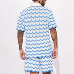 Men's Summer Set | Wave Polo & Shorts