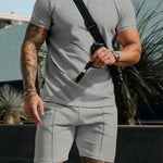 Men's Summer Set | Waffle Structure & Sporty
