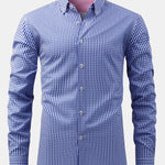 Long Sleeve Plaid Button Up Shirt