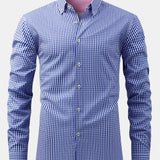 Long Sleeve Plaid Button Up Shirt