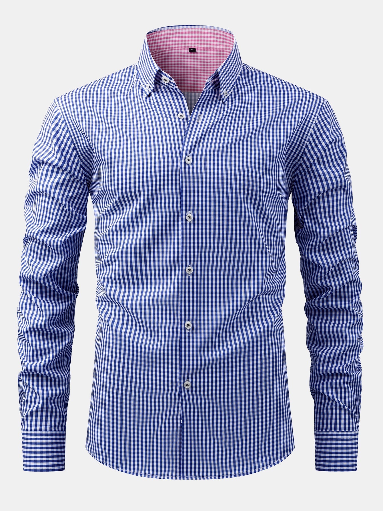 Long Sleeve Plaid Button Up Shirt