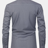 Long Sleeve Plaid Button Up Shirt