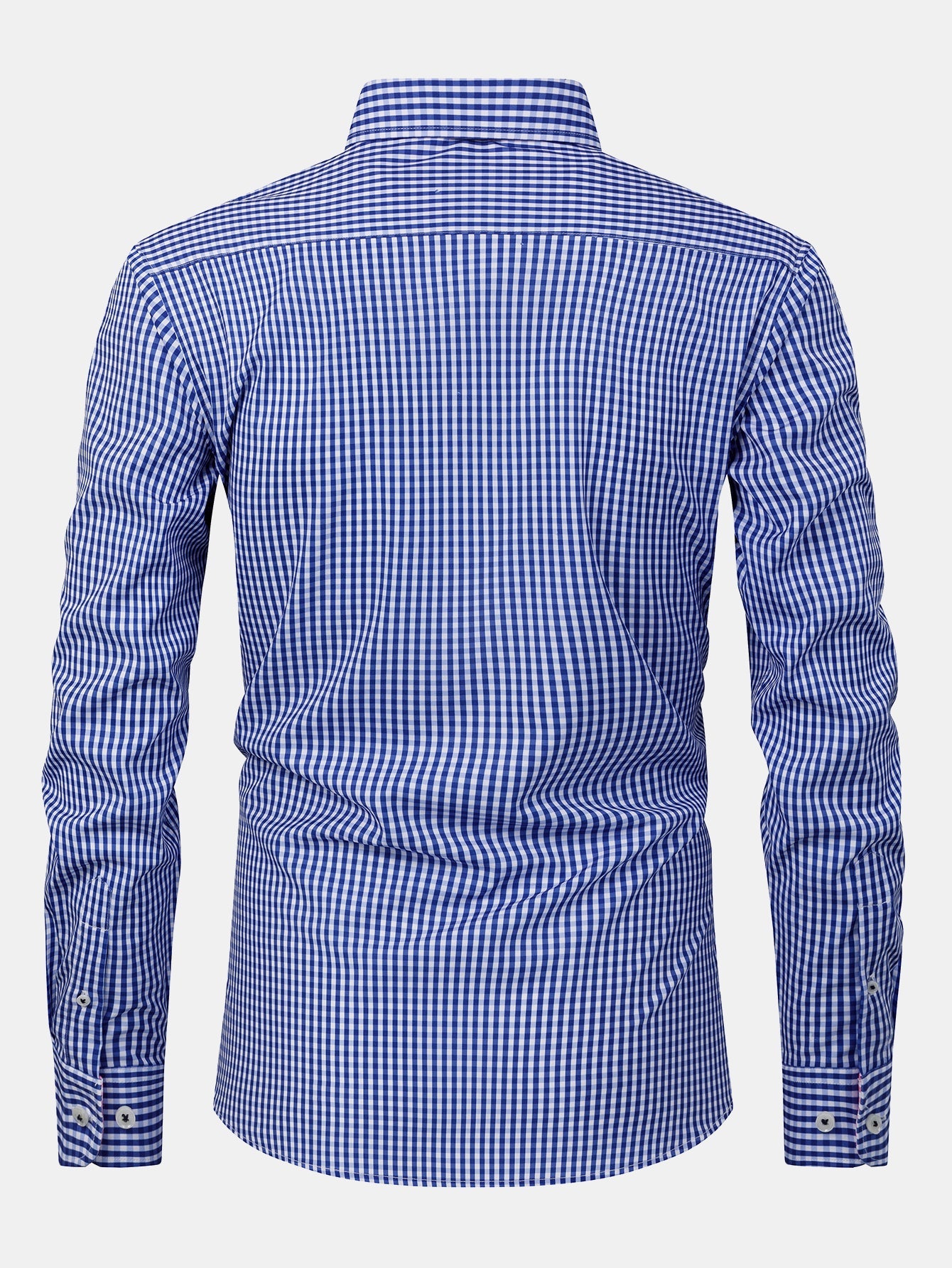 Long Sleeve Plaid Button Up Shirt