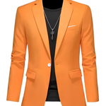 SKINNY LAPEL BLAZER FOR MEN