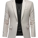 SKINNY LAPEL BLAZER FOR MEN