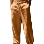 LINEN CASUAL TROUSERS FOR MEN