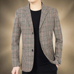 HOUNDSTOOTH WOOL BLAZER FOR MEN
