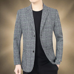 HOUNDSTOOTH WOOL BLAZER FOR MEN