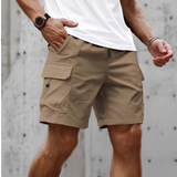 LOOSE DRAWSTRING CARGO SHORTS FOR MEN