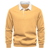 KNIT POLO SWEATER FOR MEN
