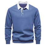 KNIT POLO SWEATER FOR MEN