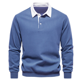KNIT POLO SWEATER FOR MEN