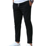 STRETCH COTTON TROUSERS FOR MEN