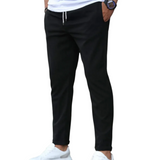 STRETCH COTTON TROUSERS FOR MEN