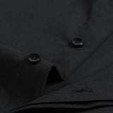Long Sleeve Embroidered Hidden Buttons Placket Shirt