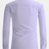 Long Sleeve Contrast Dress Shirt