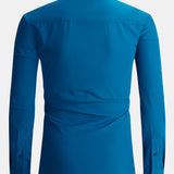 Long Sleeve Contrast Dress Shirt