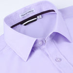 Long Sleeve Contrast Dress Shirt