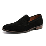 NUBUCK LOAFERS FOR MEN