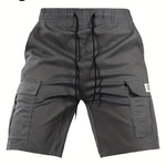POCKET POLYESTER SHORTS FOR MEN