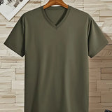 CASUAL V-NECK T-SHIRT FOR MEN