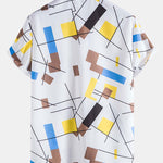 Geometric Print Shirt