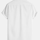 Space Letter Print Shirts