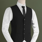 SLEEVELESS BUTTON SHIRT FOR MEN
