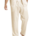 LINEN CASUAL TROUSERS FOR MEN