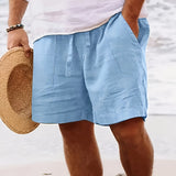 LOOSE FIT STRAIGHT LEG SHORTS FOR MEN