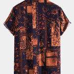 Vintage Floral Print Shirt