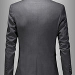 SKINNY LAPEL BLAZER FOR MEN