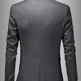 SKINNY LAPEL BLAZER FOR MEN