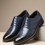 Garrison Genuine Leather Brogue Oxfords