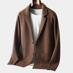 REFINED KNITTED CARDIGAN FOR MEN
