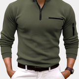 ZIP COLLAR SHIRT FOR MEN