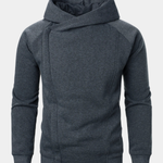 CROSSOVER ZIP HOODIE FOR MEN