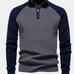 QUARTER ZIP PULLOVER FOR MEN