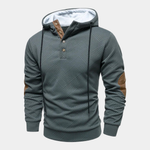SLIM FIT HALF-BUTTON PULLOVER FOR MEN