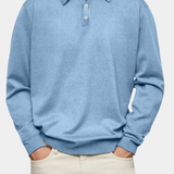 LONG SLEEVE POLO SHIRT FOR MEN