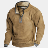 COZY WINTER ZIP PULLOVER FOR MEN