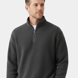 ELEGANT ZIPPERED PULLOVER FOR MEN