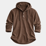 CORDUROY HOODIE FOR MEN