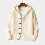 HOODED CARDIGAN FOR MEN