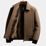 TEXTURED ZIP-UP JACKET FOR MEN