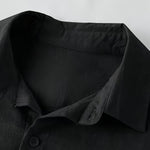 BUTTON LAPEL SHIRT FOR MEN
