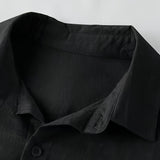 BUTTON LAPEL SHIRT FOR MEN