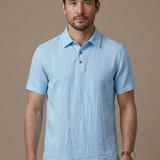 Men's Linen Beach Shirt – Lightweight Breathable Summer | Areleon