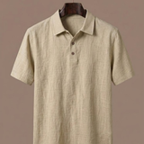 Men's Linen Beach Shirt – Lightweight Breathable Summer | Areleon