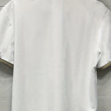 EMBROIDERED LAPEL SHIRT FOR MEN